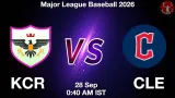 KCR vs CLE Dream11 Prediction, Preview & Updates - <small>Mon, 28 Sep 12:40 AM IST</small>