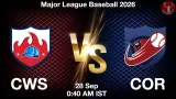 CWS vs COR Dream11 Prediction, Preview & Updates - <small>Mon, 28 Sep 12:40 AM IST</small>