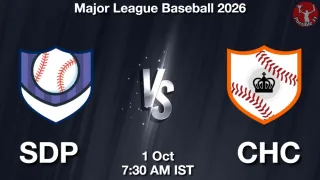SDP vs CHC - Major League
