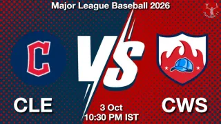 CLE vs CWS - Major League