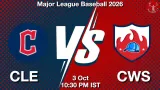CLE vs CWS Dream11 Prediction, Preview & Updates - <small>Sat, 03 Oct 10:30 PM IST</small>