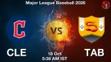 CLE vs TAB Dream11 Prediction, Preview & Updates - <small>Sun, 18 Oct 05:38 AM IST</small>