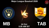 MB vs TAB Dream11 Prediction, Preview & Updates - <small>Sat, 24 Oct 05:30 AM IST</small>