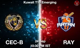 CEC-B vs RAY Matcch Previews