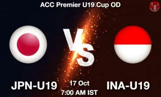 JPN-U19 vs INA-U19 Matcch Previews