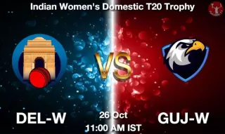 DEL-W vs GUJ-W Matcch Previews