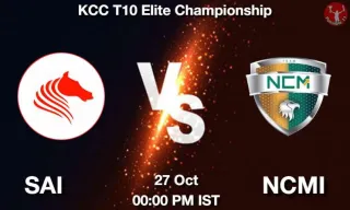 SAI vs NCMI Matcch Previews