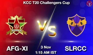 AFG-XI vs SLRCC Matcch Previews