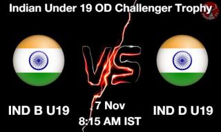 IND B U19 vs IND D U19 Matcch Previews