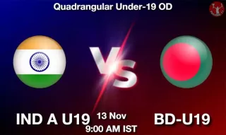 IND A U19 vs BD-U19 Matcch Previews