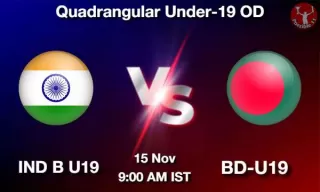 IND B U19 vs BD-U19 Matcch Previews