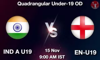 IND A U19 vs EN-U19 Matcch Previews