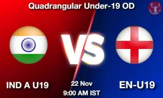 IND A U19 vs EN-U19 Matcch Previews