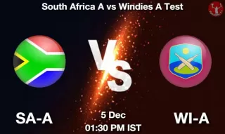 SA-A vs WI-A Matcch Previews