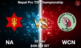 NA vs WCN Matcch Previews