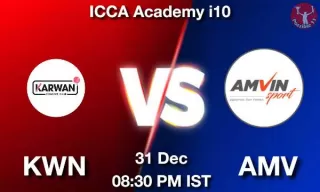KWN vs AMV Matcch Previews