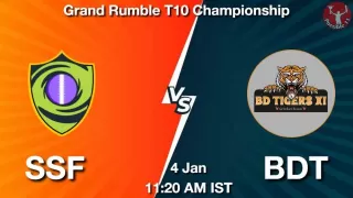 SSF vs BDT Matcch Previews