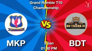 MKP vs BDT Matcch Previews