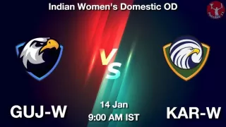 GUJ-W vs KAR-W Matcch Previews