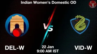 DEL-W vs VID-W Matcch Previews