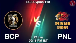 BCP vs PNL Matcch Previews