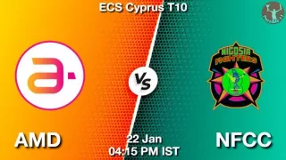 AMD vs NFCC Matcch Previews