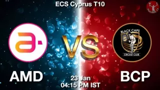 AMD vs BCP Matcch Previews