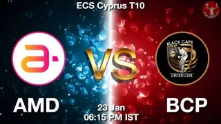 AMD vs BCP Matcch Previews