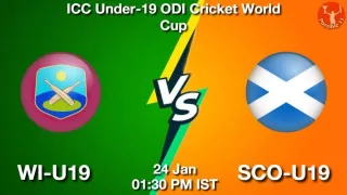 WI-U19 vs SCO-U19 Matcch Previews