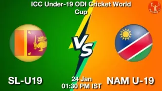 SL-U19 vs NAM U-19 Matcch Previews