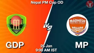 GDP vs MP Matcch Previews