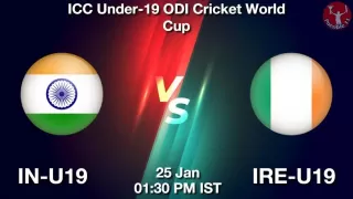 IN-U19 vs IRE-U19 Matcch Previews