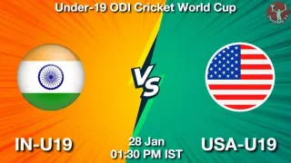 IN-U19 vs USA-U19 Matcch Previews