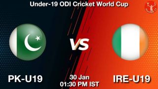 PK-U19 vs IRE-U19 Matcch Previews