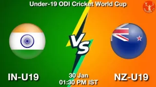 IN-U19 vs NZ-U19 Matcch Previews