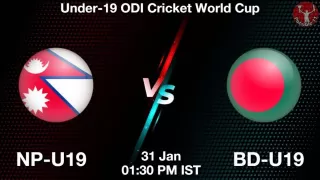 NP-U19 vs BD-U19 Matcch Previews