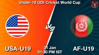 USA-U19 vs AF-U19 Matcch Previews