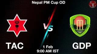 TAC vs GDP Matcch Previews