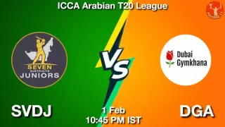 SVDJ vs DGA Matcch Previews