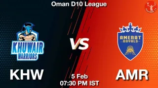 KHW vs AMR Matcch Previews