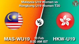 MAS-WU19 vs HKW-U19 Matcch Previews