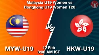 MYW-U19 vs HKW-U19 Matcch Previews
