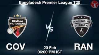COV vs RAN Matcch Previews