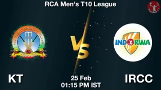 KT vs IRCC Matcch Previews