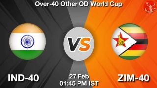IND-40 vs ZIM-40 Matcch Previews