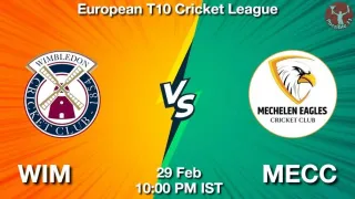 WIM vs MECC Matcch Previews