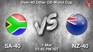 SA-40 vs NZ-40 Matcch Previews