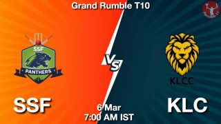 SSF vs KLC Matcch Previews