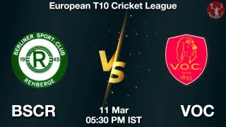 BSCR vs VOC Matcch Previews