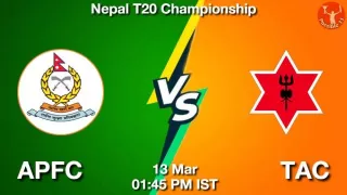 APFC vs TAC Matcch Previews